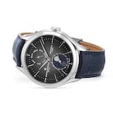 Baume & Mercier Clifton Moonphase 42mm Mens Watch Grey