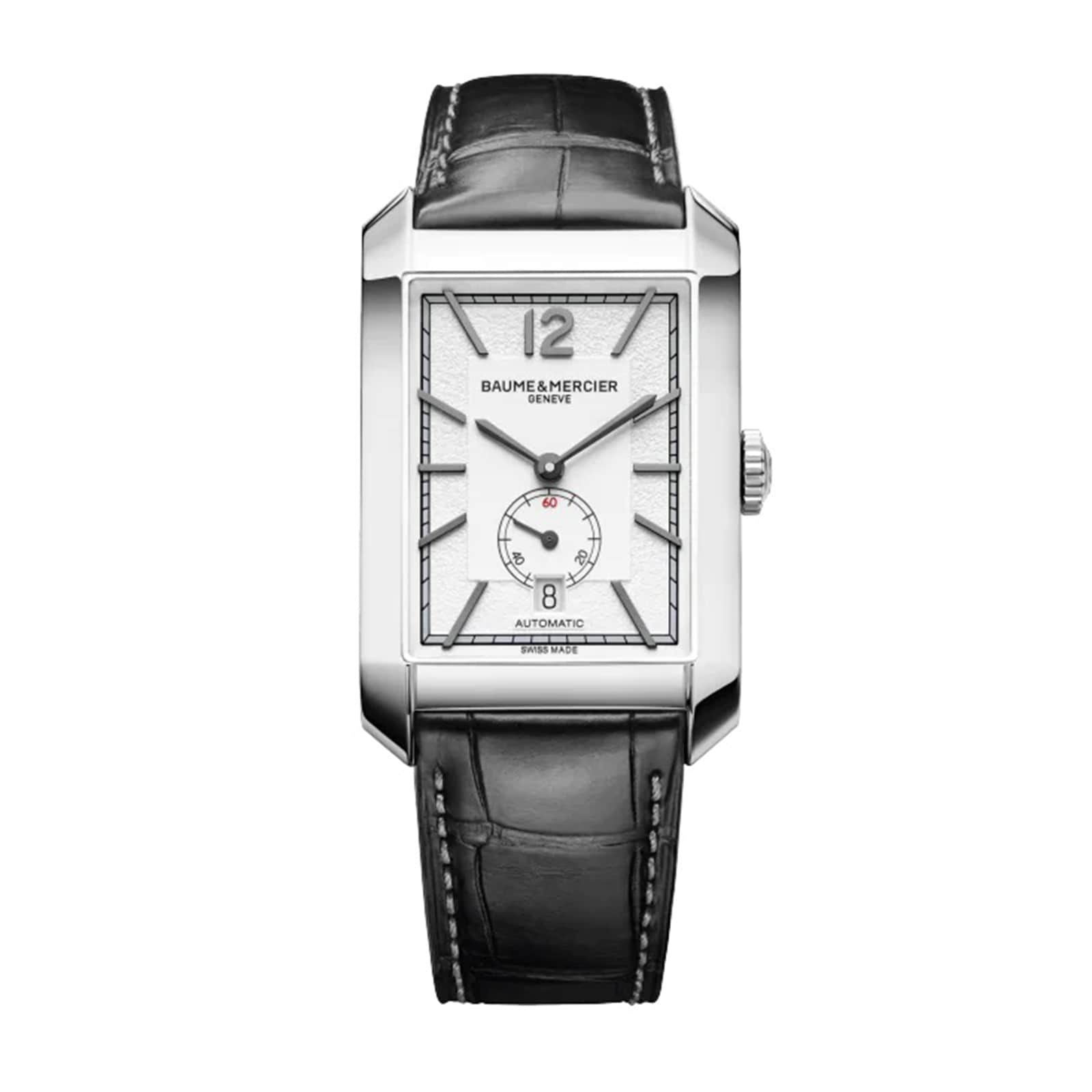 Hampton Small Seconds 48mm X 31mm Mens Watch Silver