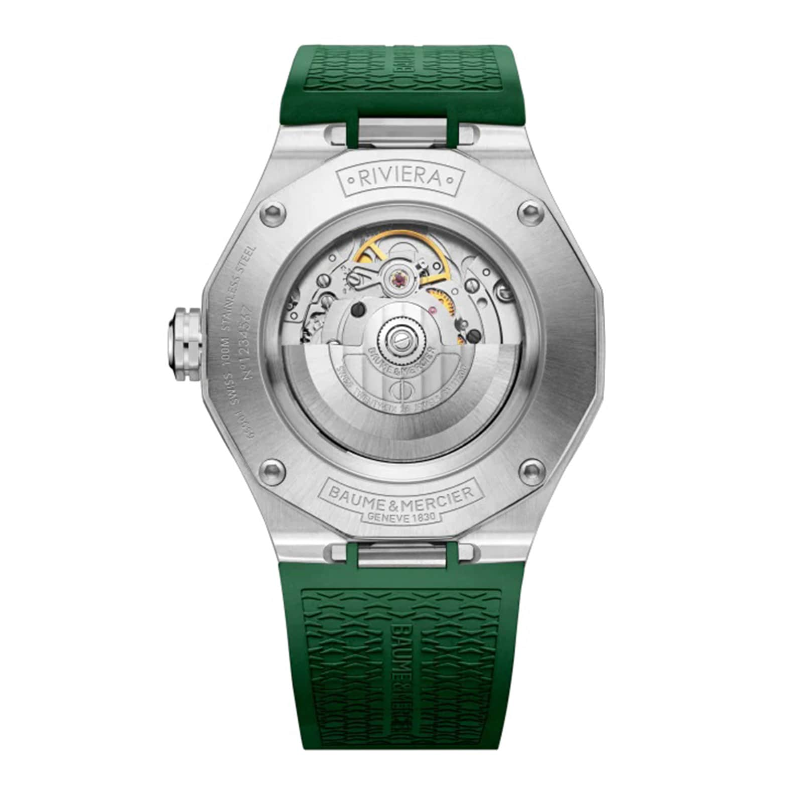 Baume & Mercier Riviera 42mm Mens Watch Green