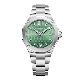 Baume & Mercier Riviera 36mm Unisex Watch Green M0A10683 | Watches 