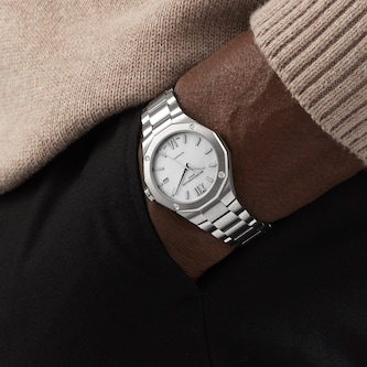 Baume & Mercier Riviera 36mm Unisex Watch Mother Of Pearl Baume & Mercier Riviera 36mm Unisex Watch Mother Of Pearl