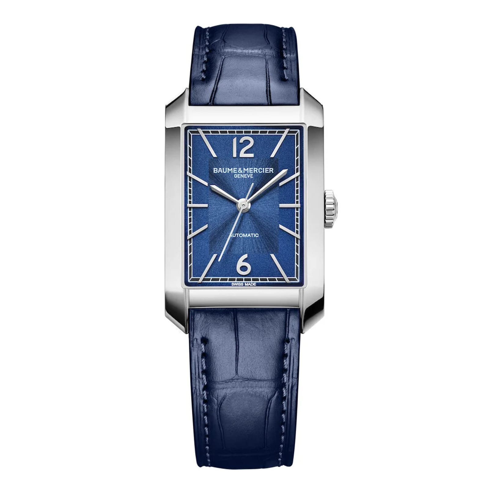 Hampton Automatic 43mm X 27mm Watch Blue