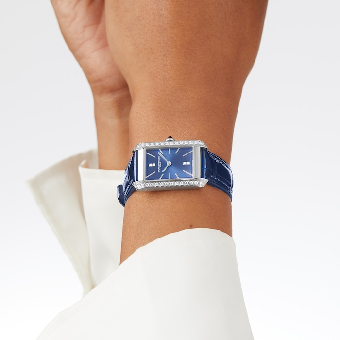 Baume & Mercier Hampton Quartz 22mm Ladies Watch Blue