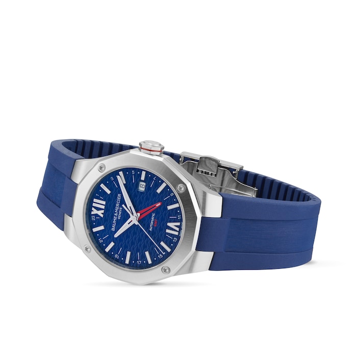 Baume & Mercier Riviera 42mm Mens Watch Blue