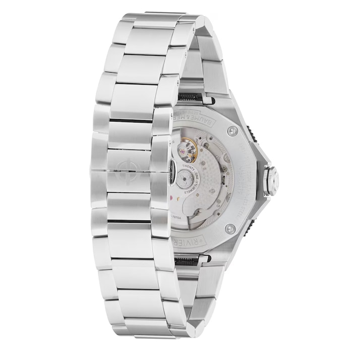 Baume & Mercier Riviera 42mm Mens Watch Grey