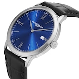 Baume & Mercier Classima Quartz Date Display 40mm Mens Watch Blue