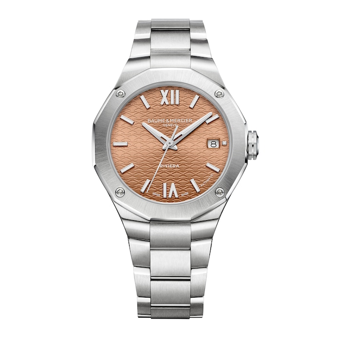 Baume & Mercier Riviera Automatic 36mm Ladies Watch Terracotta