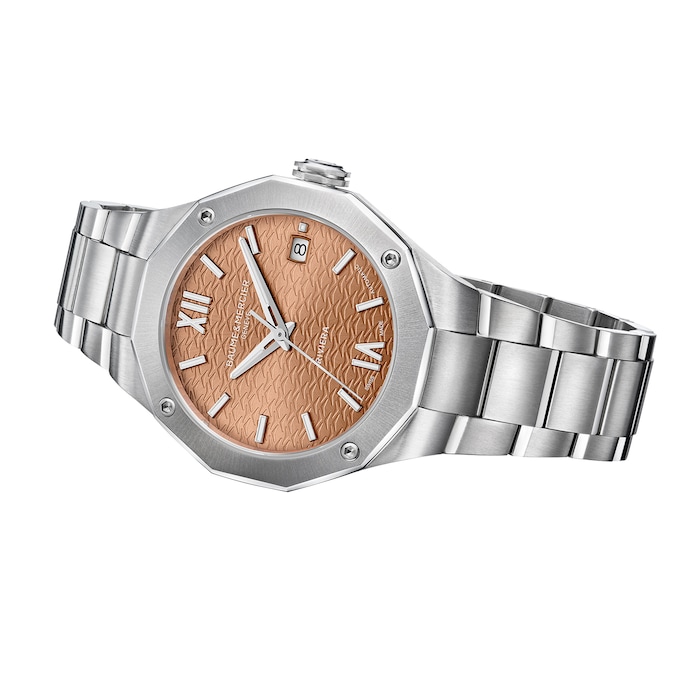 Baume & Mercier Riviera Automatic 36mm Ladies Watch Terracotta