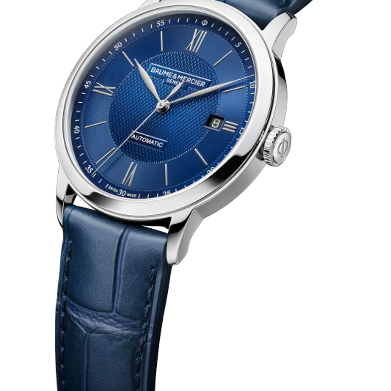 Baume & Mercier Classima 40mm Mens Watch Blue Baume & Mercier Classima 40mm Mens Watch Blue
