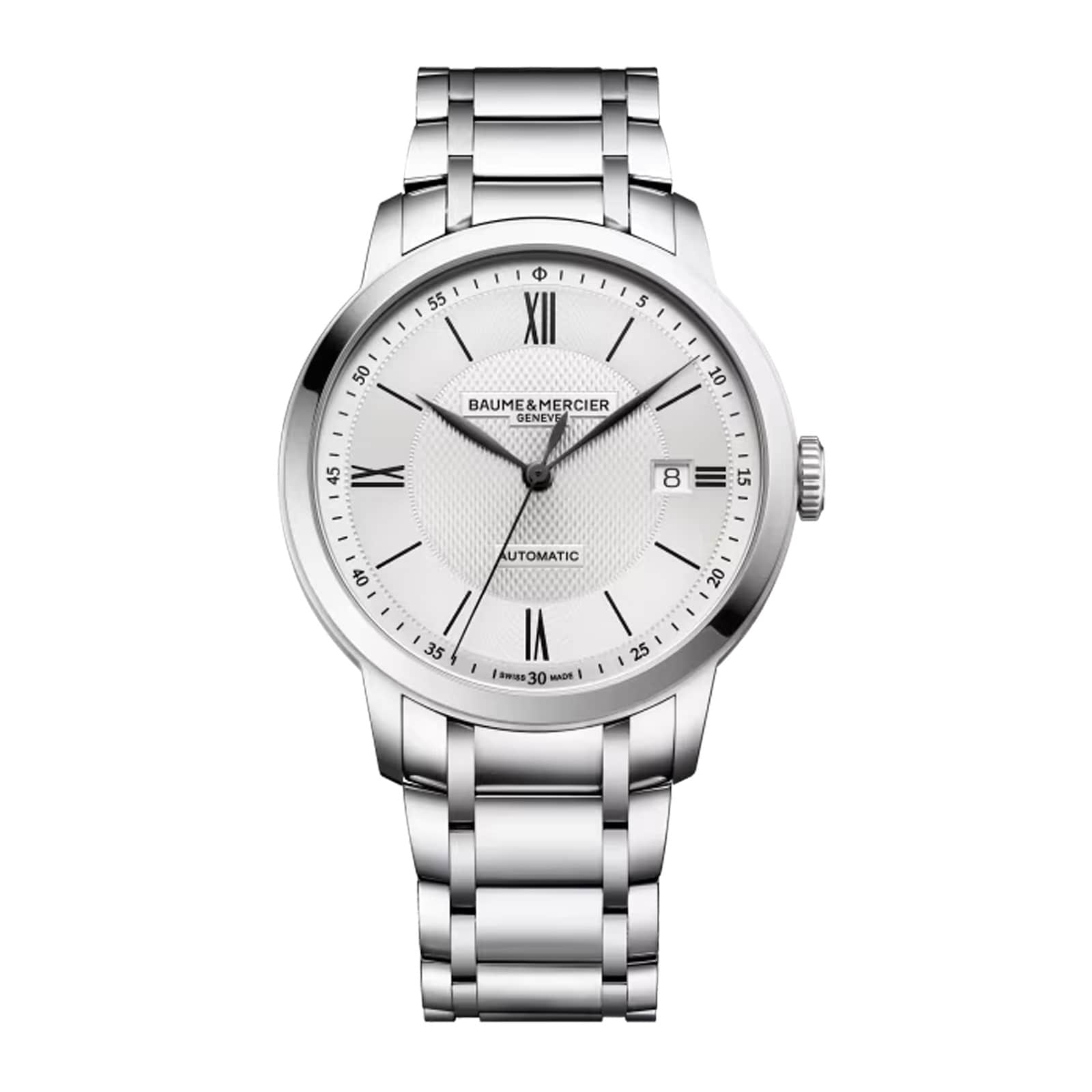 Baume & Mercier Classima 40mm Mens Watch Silver Baume & Mercier Classima 40mm Mens Watch Silver