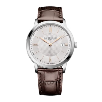 Baume & Mercier Classima 40mm Mens Watch Silver Baume & Mercier Classima 40mm Mens Watch Silver
