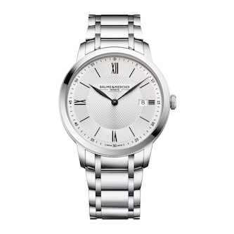 Baume & Mercier Classima 40mm Mens Watch Silver Baume & Mercier Classima 40mm Mens Watch Silver