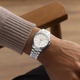 Baume & Mercier Clifton 39mm Mens Watch White