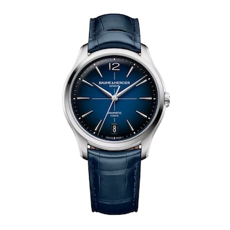 Baume & Mercier Clifton 39mm Mens Watch Blue Baume & Mercier Clifton 39mm Mens Watch Blue