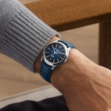 Baume & Mercier Clifton 39mm Mens Watch Blue
