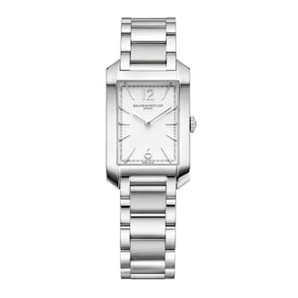 Baume & Mercier Hampton 35mm X 22mm Ladies Watch White Baume & Mercier Hampton 35mm X 22mm Ladies Watch White