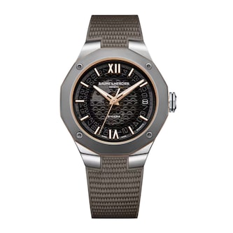 Baume & Mercier Riviera 39mm Mens Watch Grey