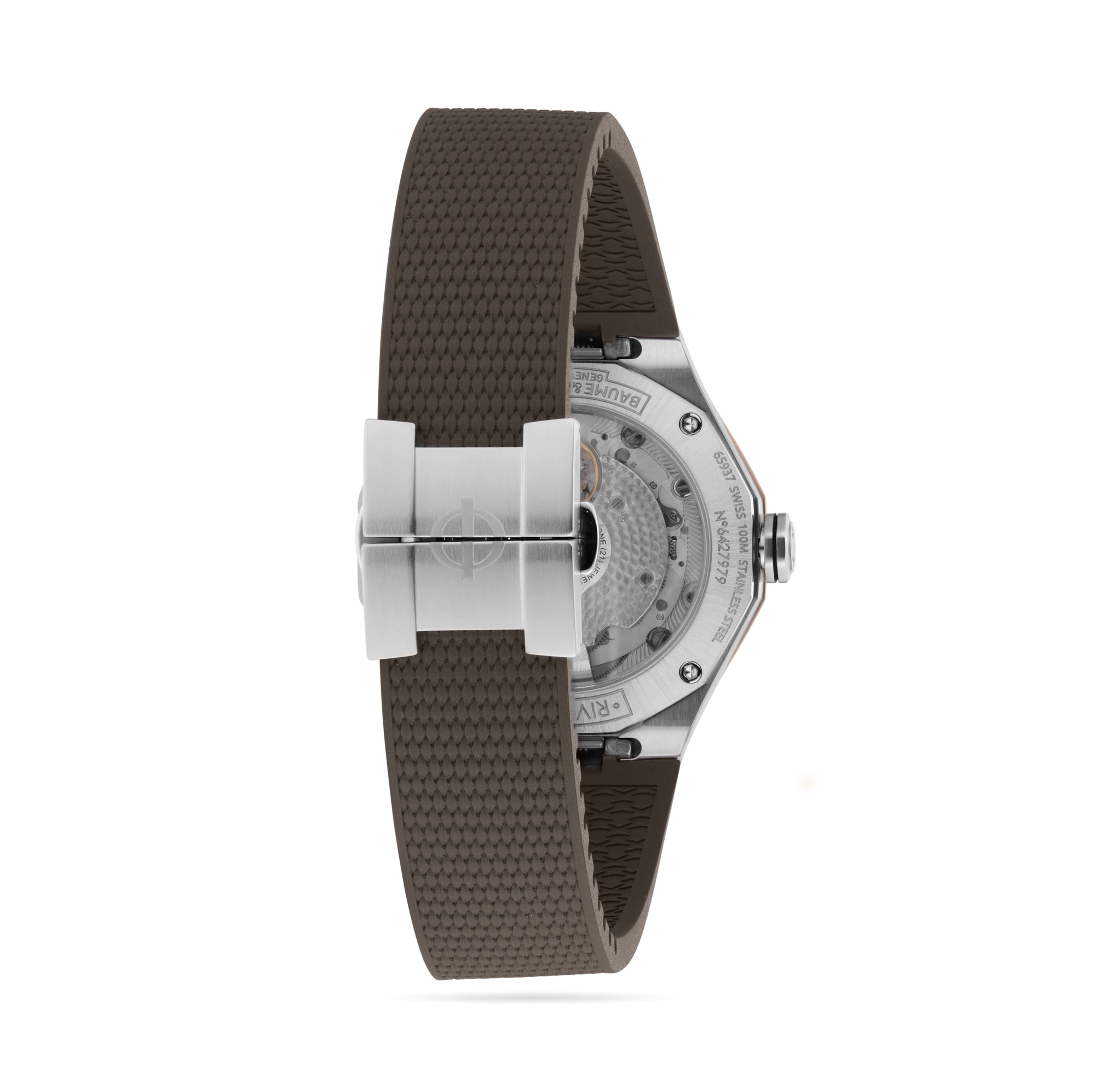 Baume & Mercier Riviera 39mm Mens Watch Grey
