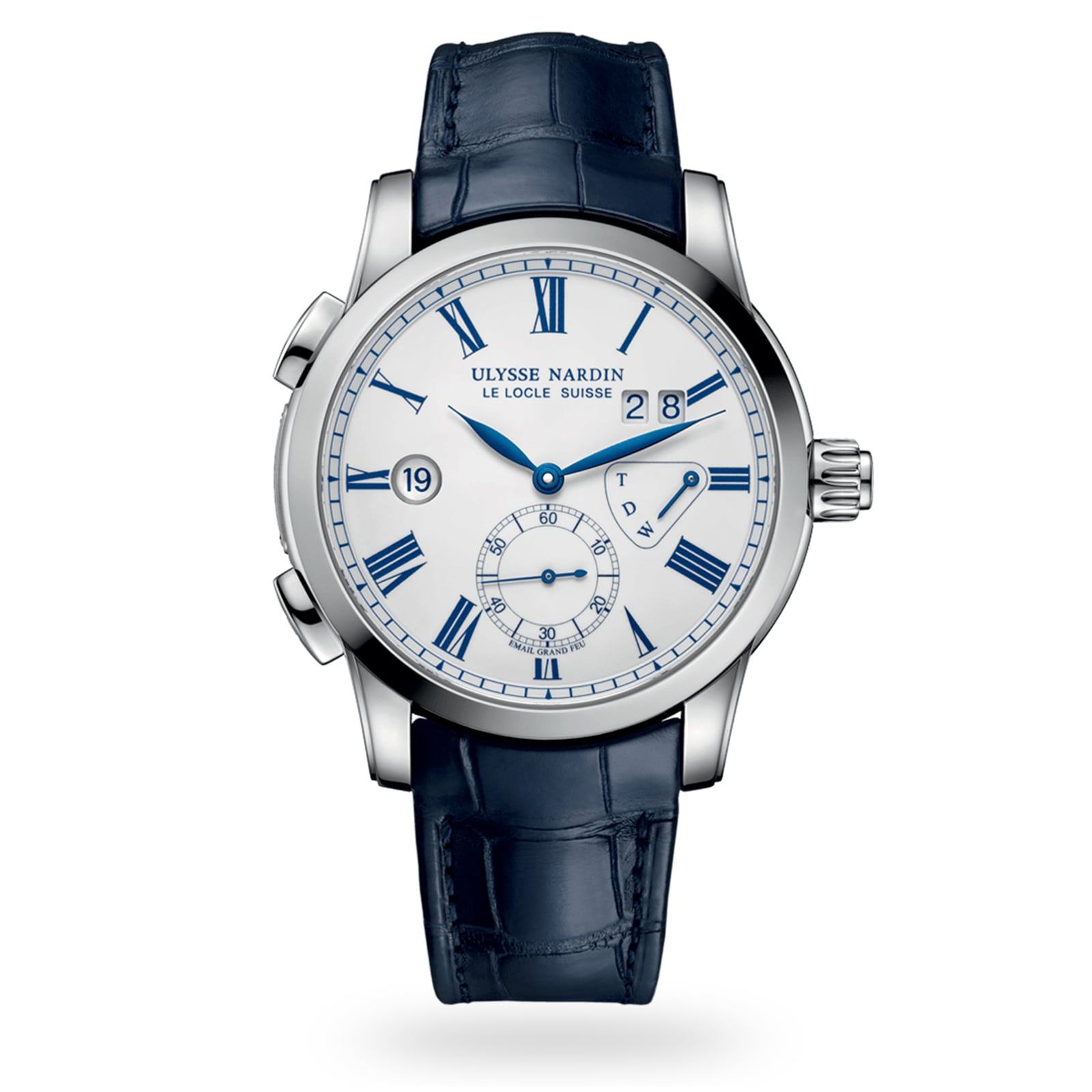 Ulysse Nardin Dual Time Manufacture Mens Watch 3243 132 E0