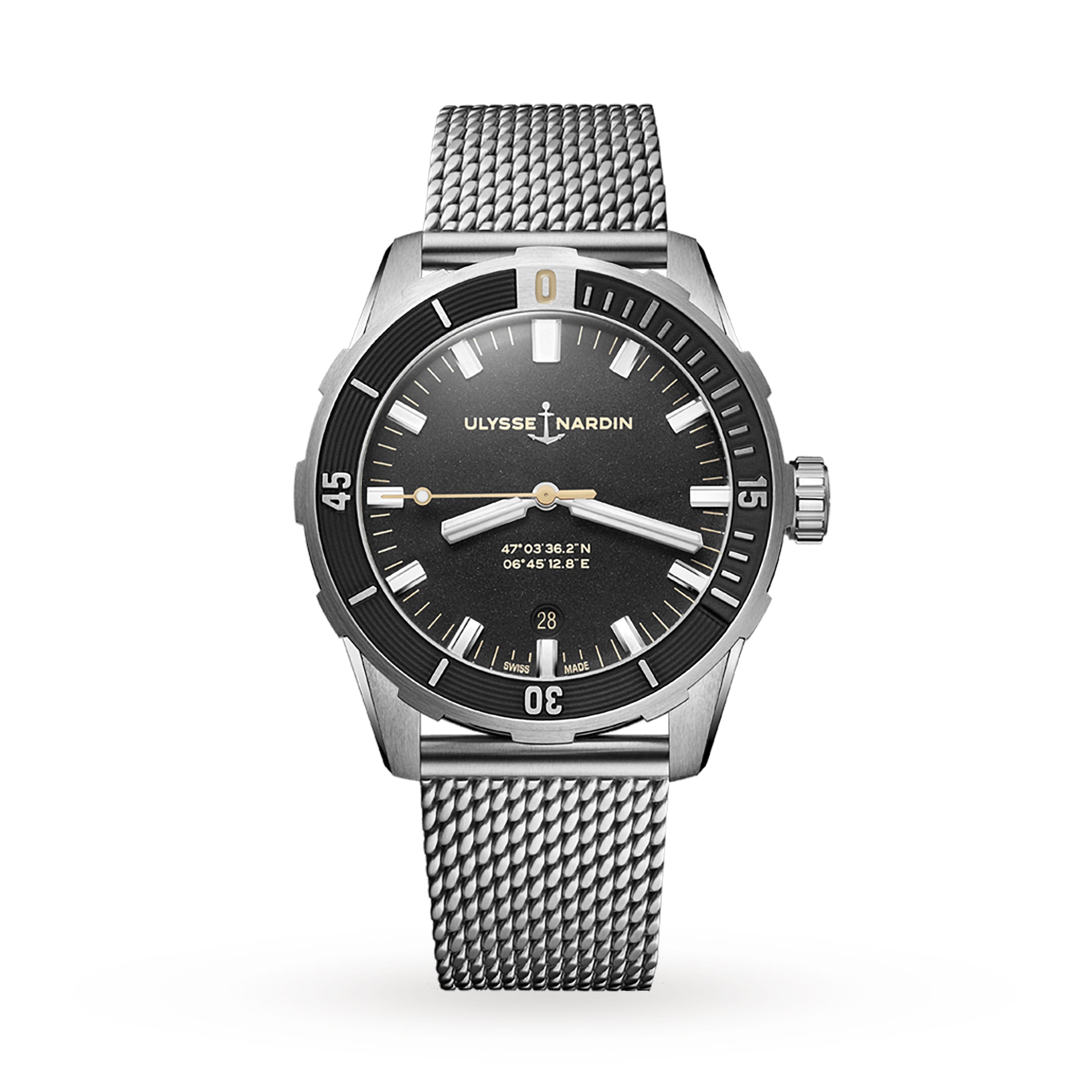 Diver 42mm Stainless Steel Case And Bezel