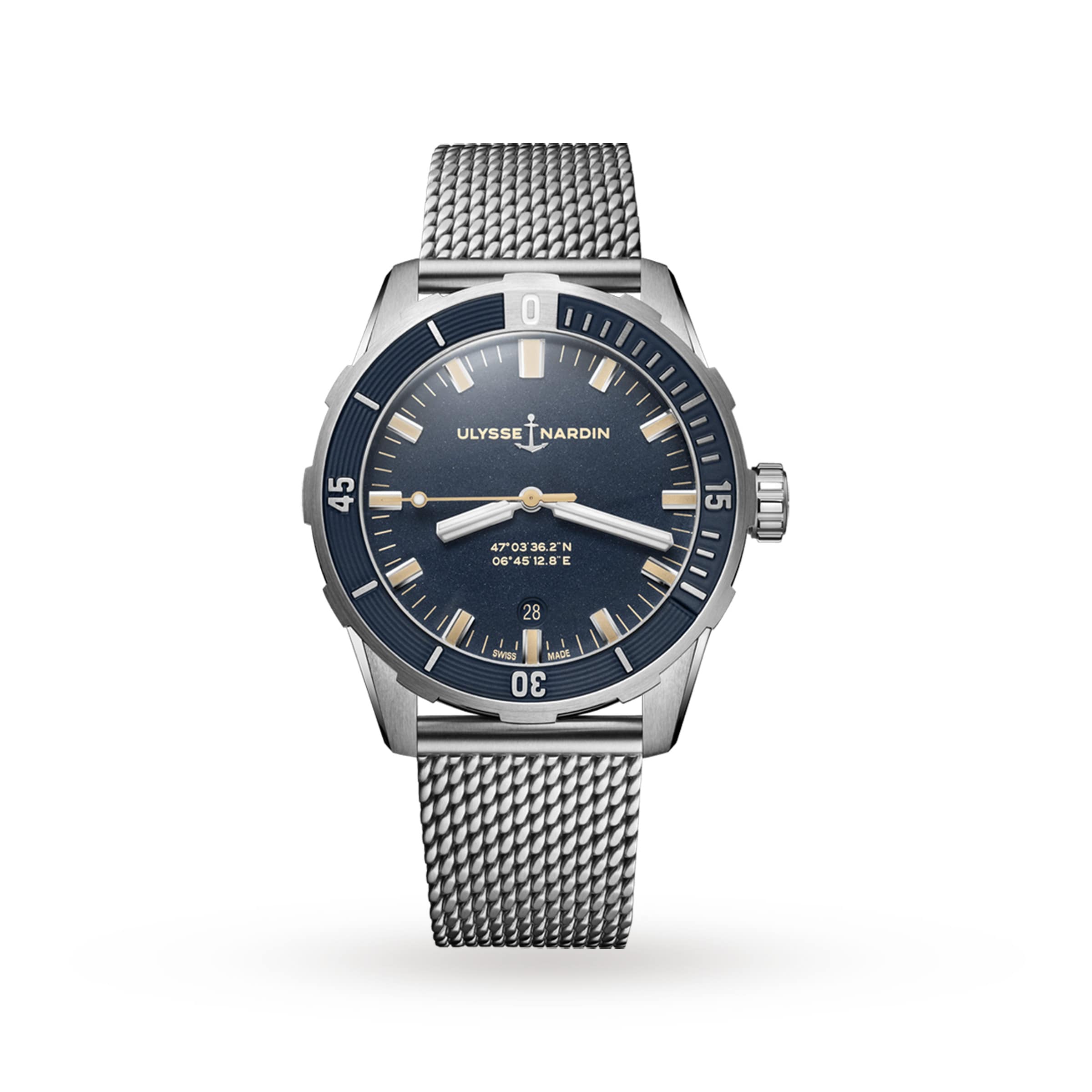 Diver 42mm Stainless Steel Case And Bezel