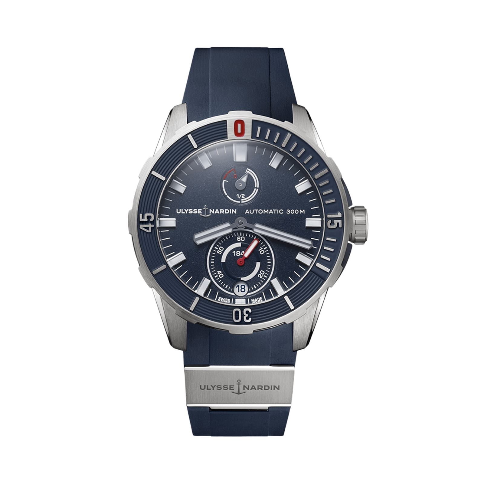 Ulysse Nardin Diver 44mm Titanium Case And Bezel Ulysse Nardin Diver 44mm Titanium Case And Bezel