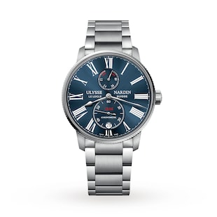 Ulysse Nardin Marine Torpilleur 42mm Stainless Steel Case And Bezel