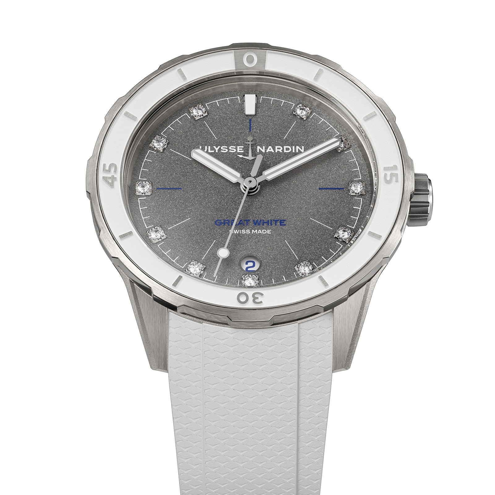 Ulysse Nardin Diver 39mm Stainless Steel Case And Bezel Ulysse Nardin Diver 39mm Stainless Steel Case And Bezel