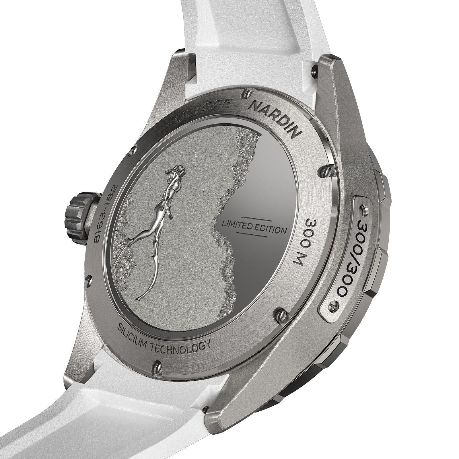 Ulysse Nardin Diver 39mm Stainless Steel Case And Bezel Ulysse Nardin Diver 39mm Stainless Steel Case And Bezel