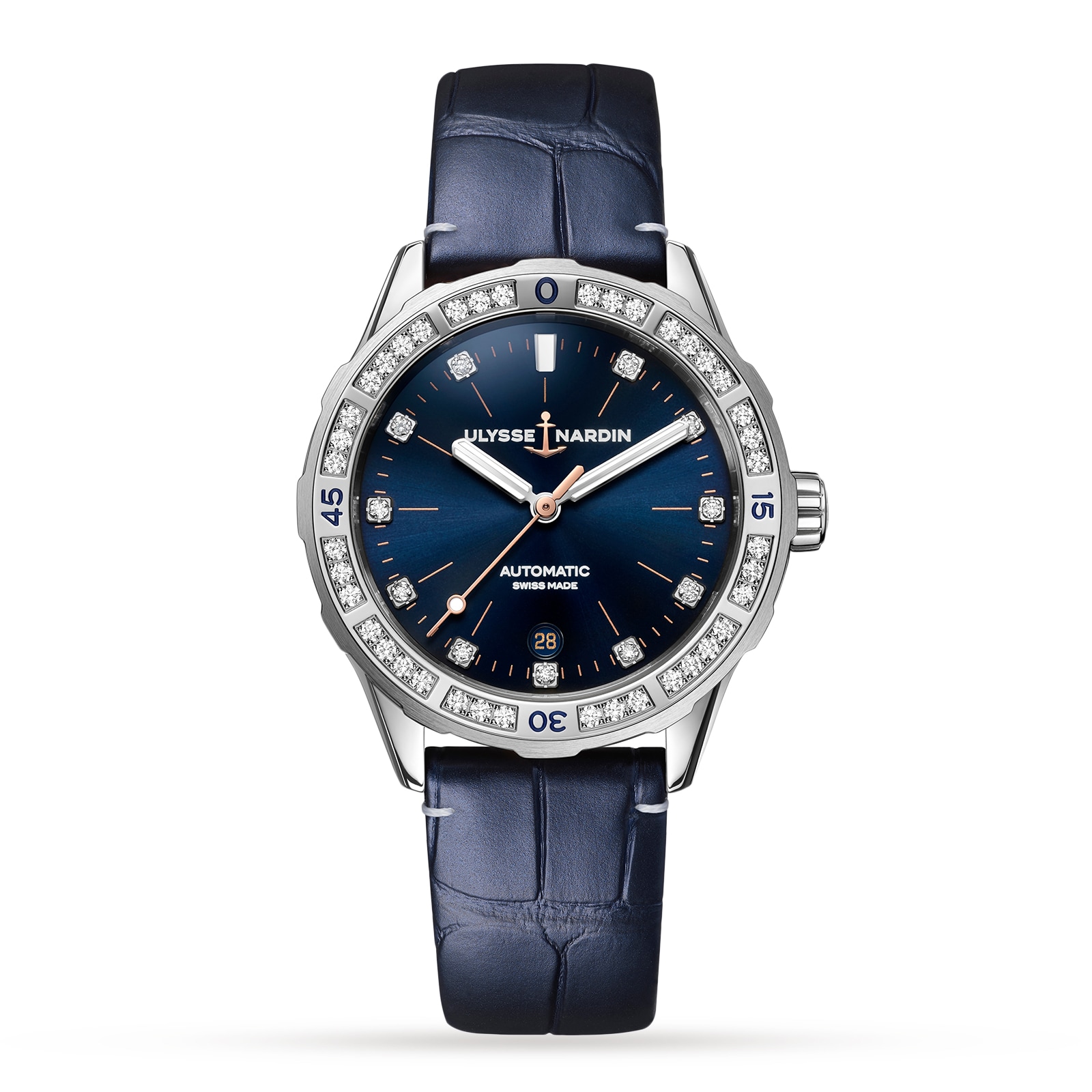 Ulysse Nardin Lady Diver 39 8163 182B.1 13 Watches Of Switzerland UK