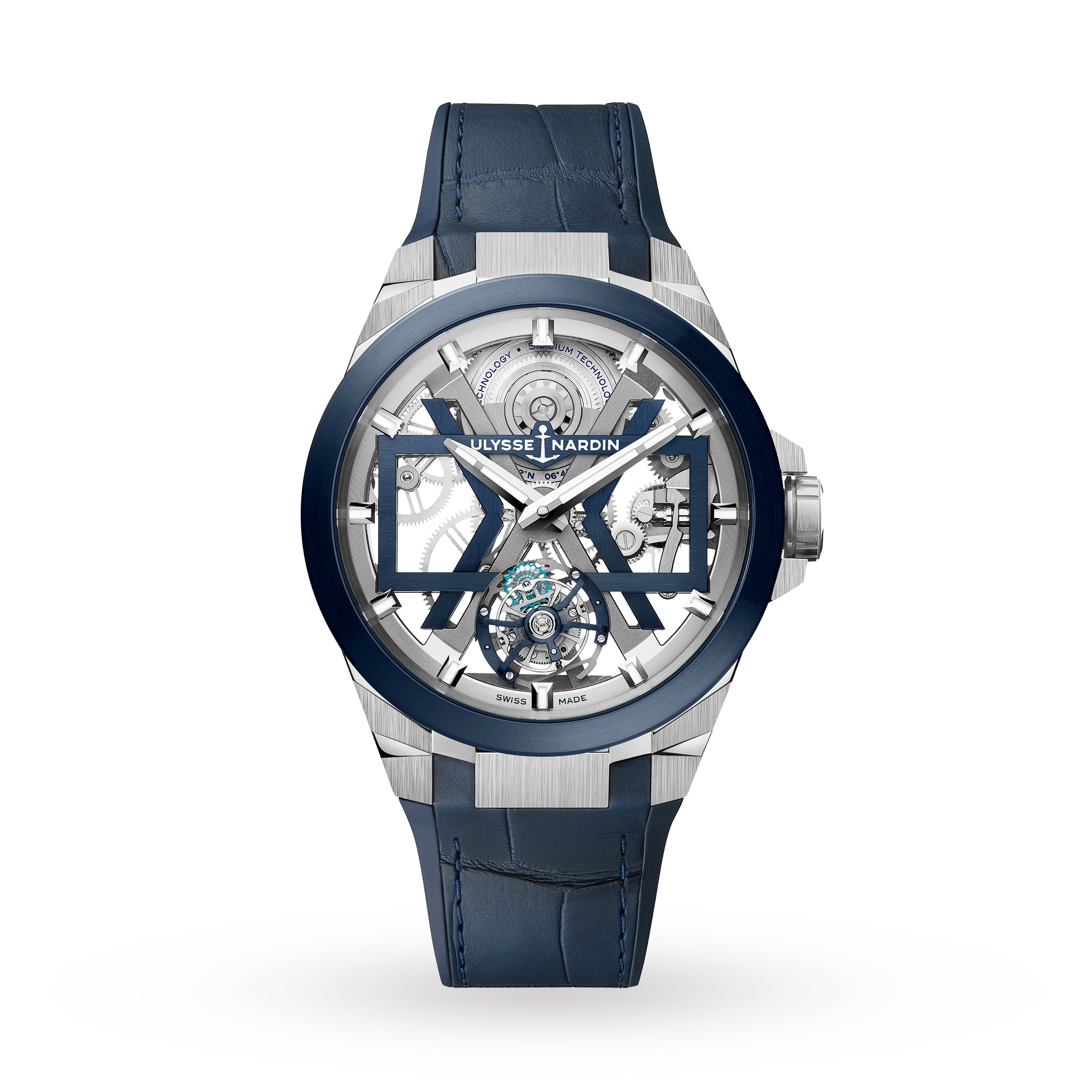 Ulysse Nardin Blast Skeleton X Blue Blast 1723 400 03 Goldsmiths