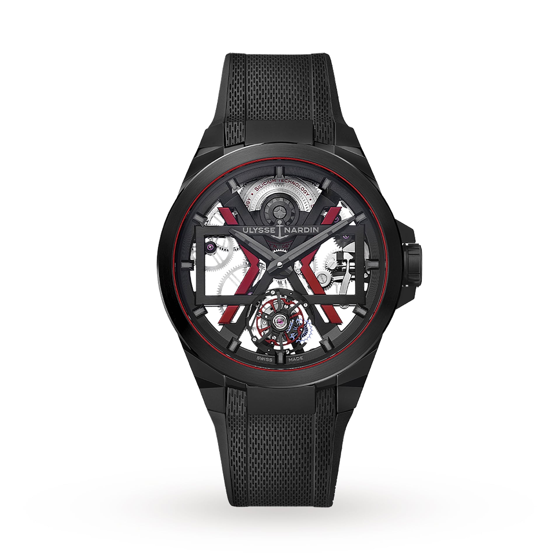 Ulysse Nardin Blast Tourbillon 45mm Mens Watch Black