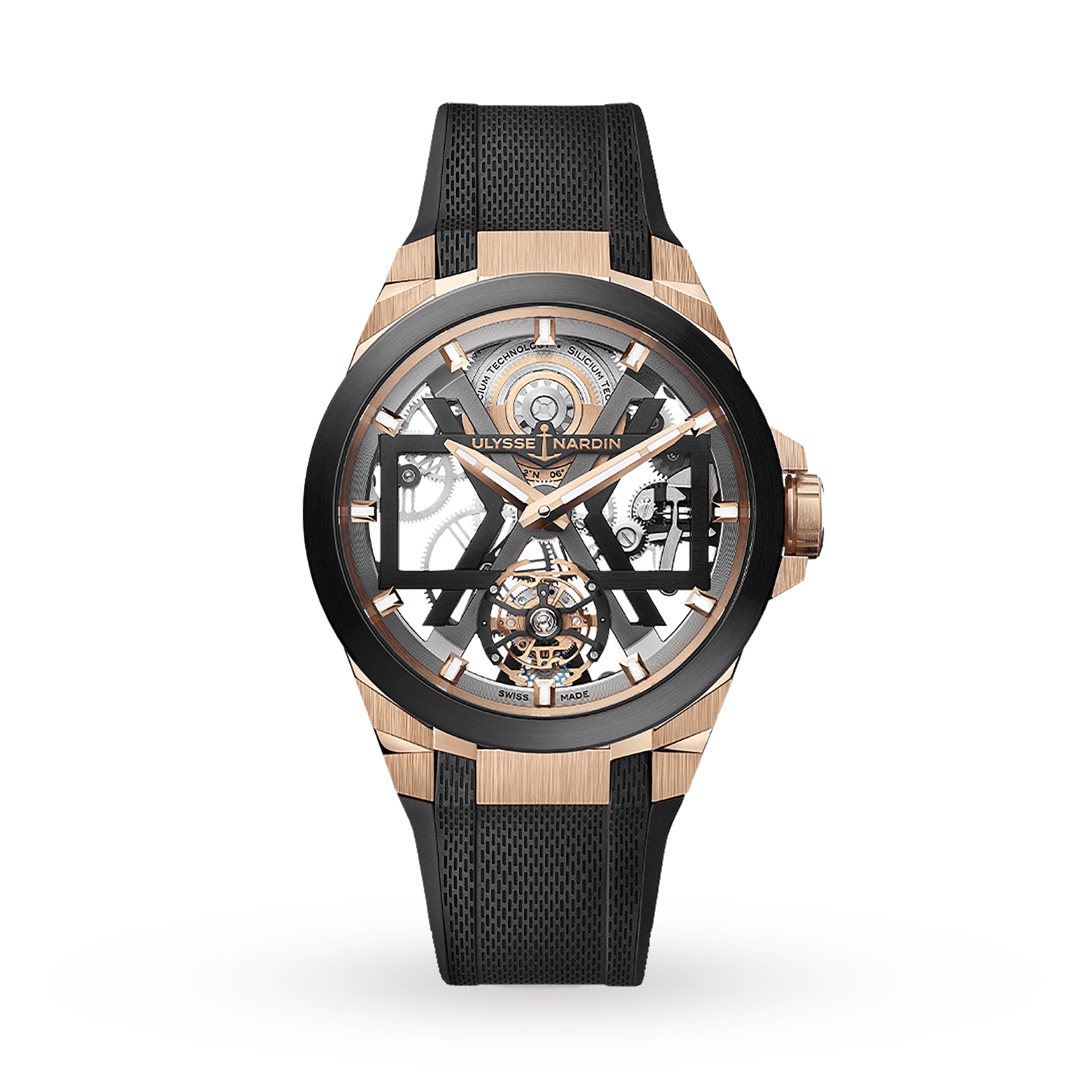 Ulysse Nardin Blast Tourbillon 45mm 18ct Rose Gold Upper Case