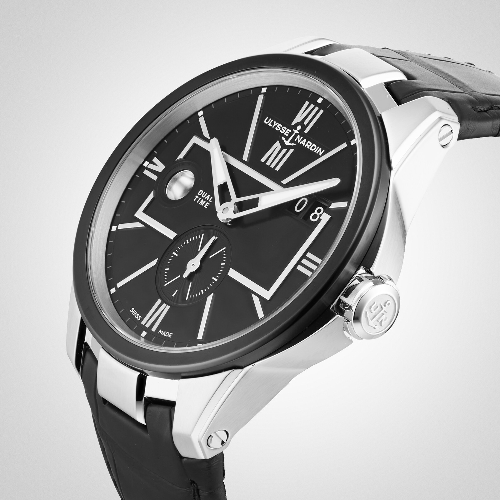 Ulysse Nardin Blast Dual Time 42mm Stainless Steel Case