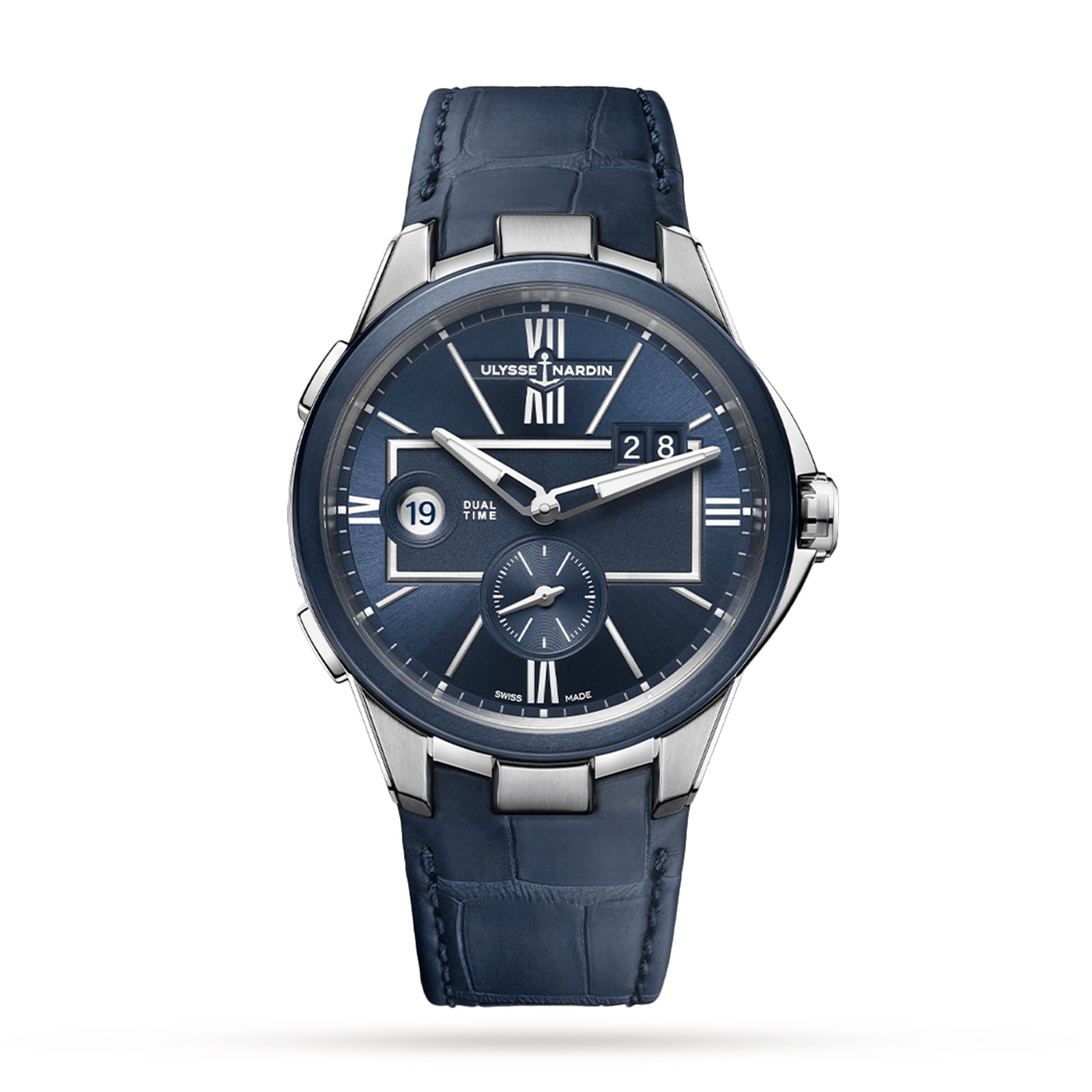 Ulysse Nardin Blast Dual Time 42mm Stainless Steel Case