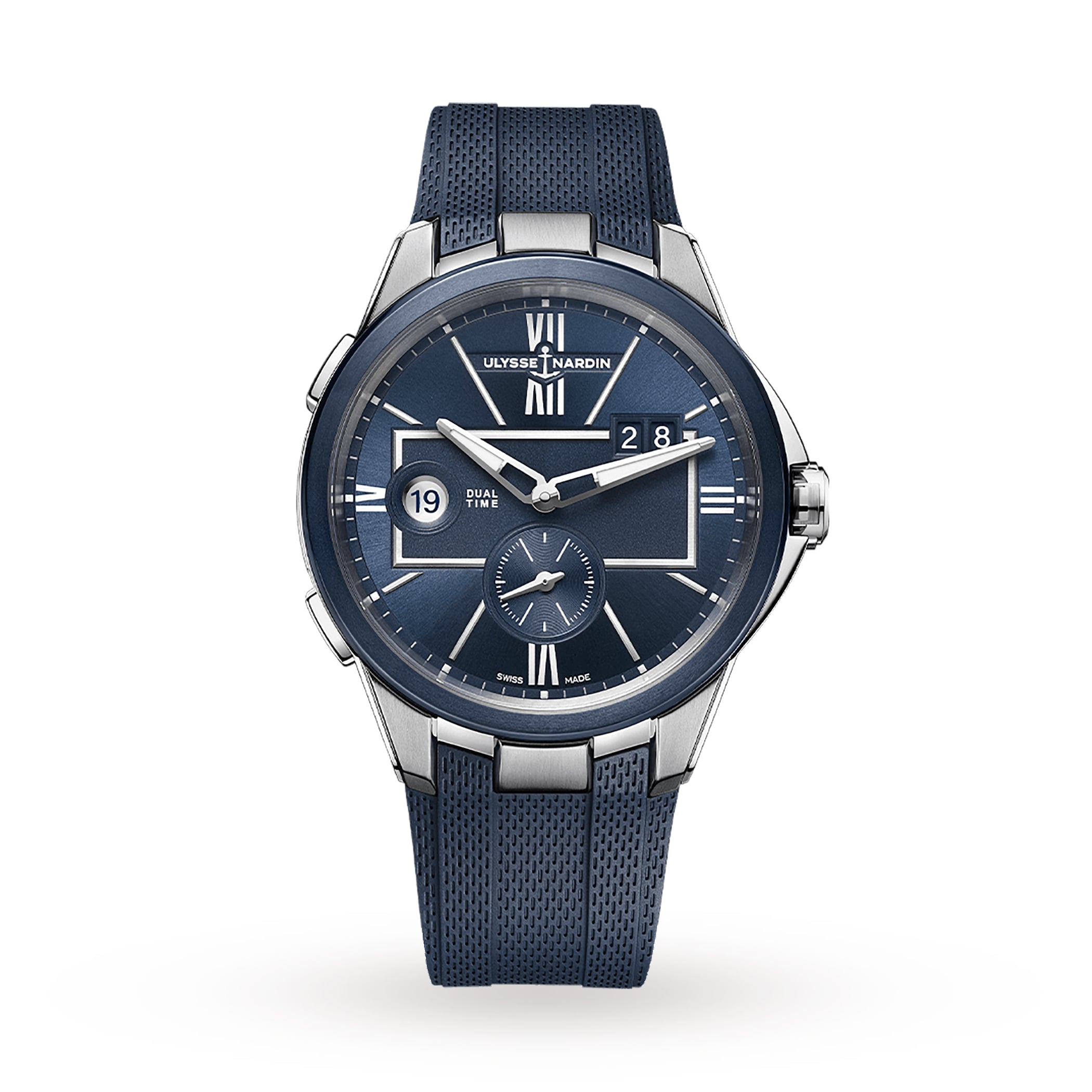 Ulysse Nardin Blast Dual Time 42mm Stainless Steel Case Ulysse Nardin Blast Dual Time 42mm Stainless Steel Case