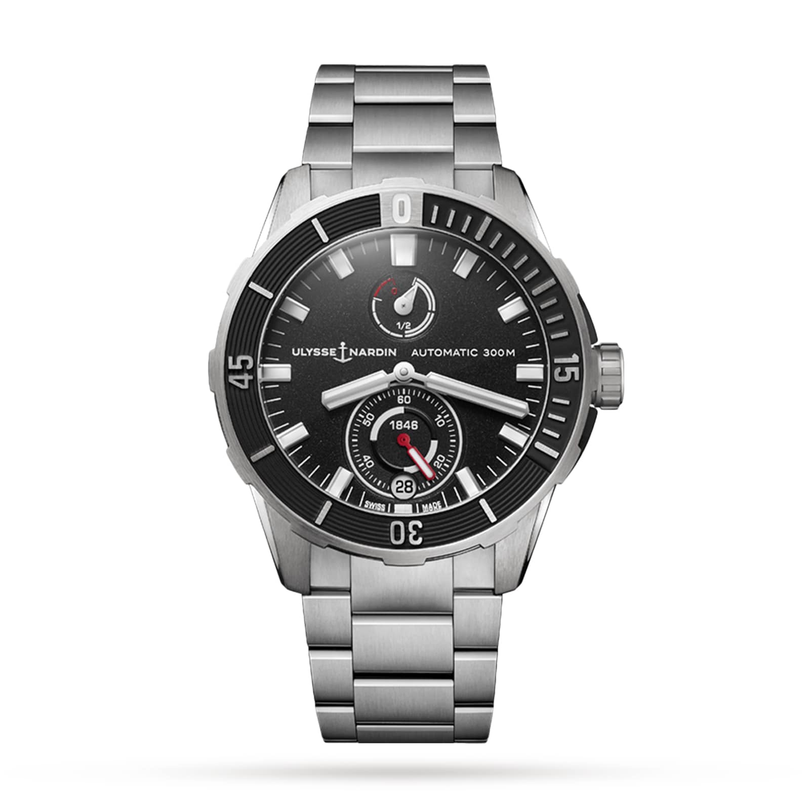 Ulysse Nardin Diver 44mm Titanium Case And Bezel Ulysse Nardin Diver 44mm Titanium Case And Bezel