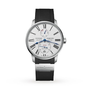 Ulysse Nardin Marine Torpilleur 42mm Stainless Steel Case And Bezel