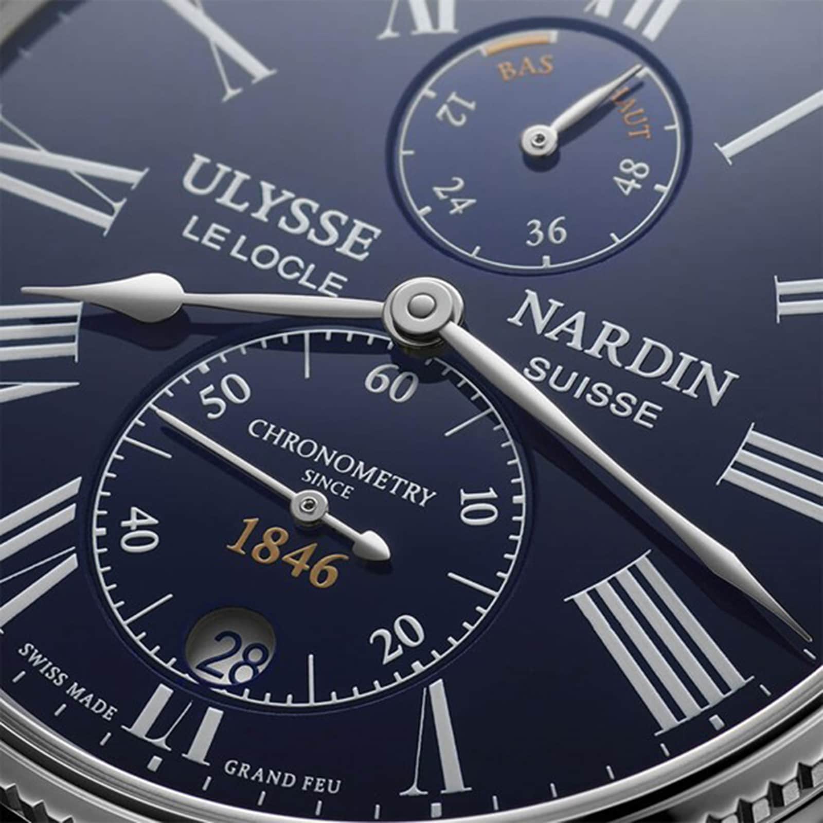 Ulysse Nardin Marine Torpilleur 42mm Stainless Steel Case And Bezel Ulysse Nardin Marine Torpilleur 42mm Stainless Steel Case And Bezel