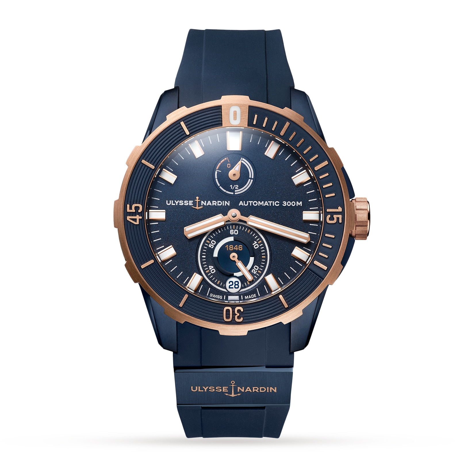 Ulysse Nardin Diver 1185 170 3 BLUE Goldsmiths