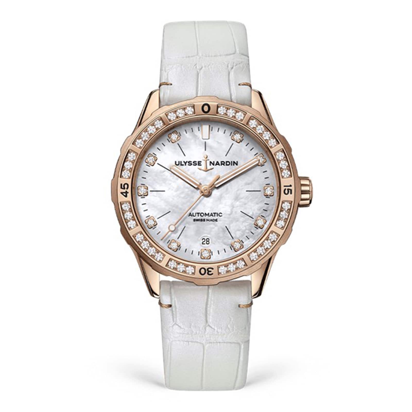 Ulysse Nardin Diver 39mm 18ct Rose Gold Case