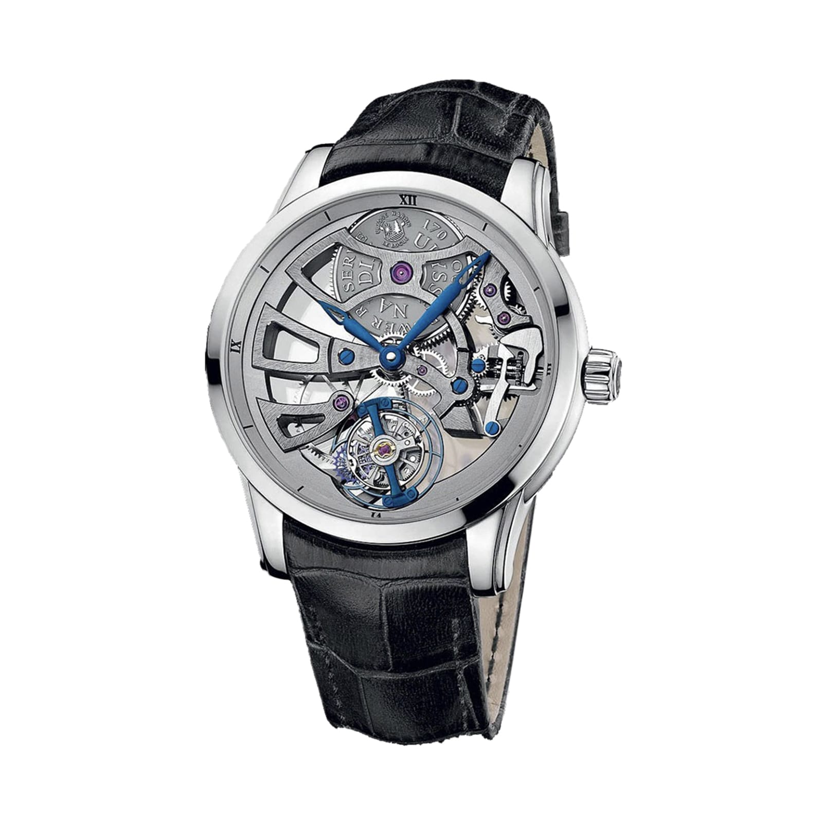 Ulysse Nardin Classico 44mm Mens Watch Silver 1700 129 Watches