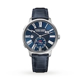 Ulysse Nardin Marine Torpilleur Dual Time 44mm Stainless Steel Case And Bezel