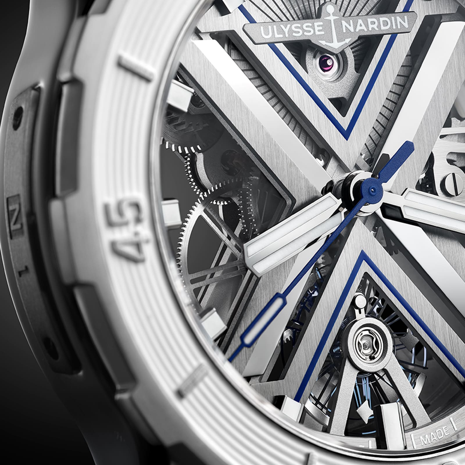 Ulysse Nardin Diver X Skeleton 44mm Titanium Case And Bezel