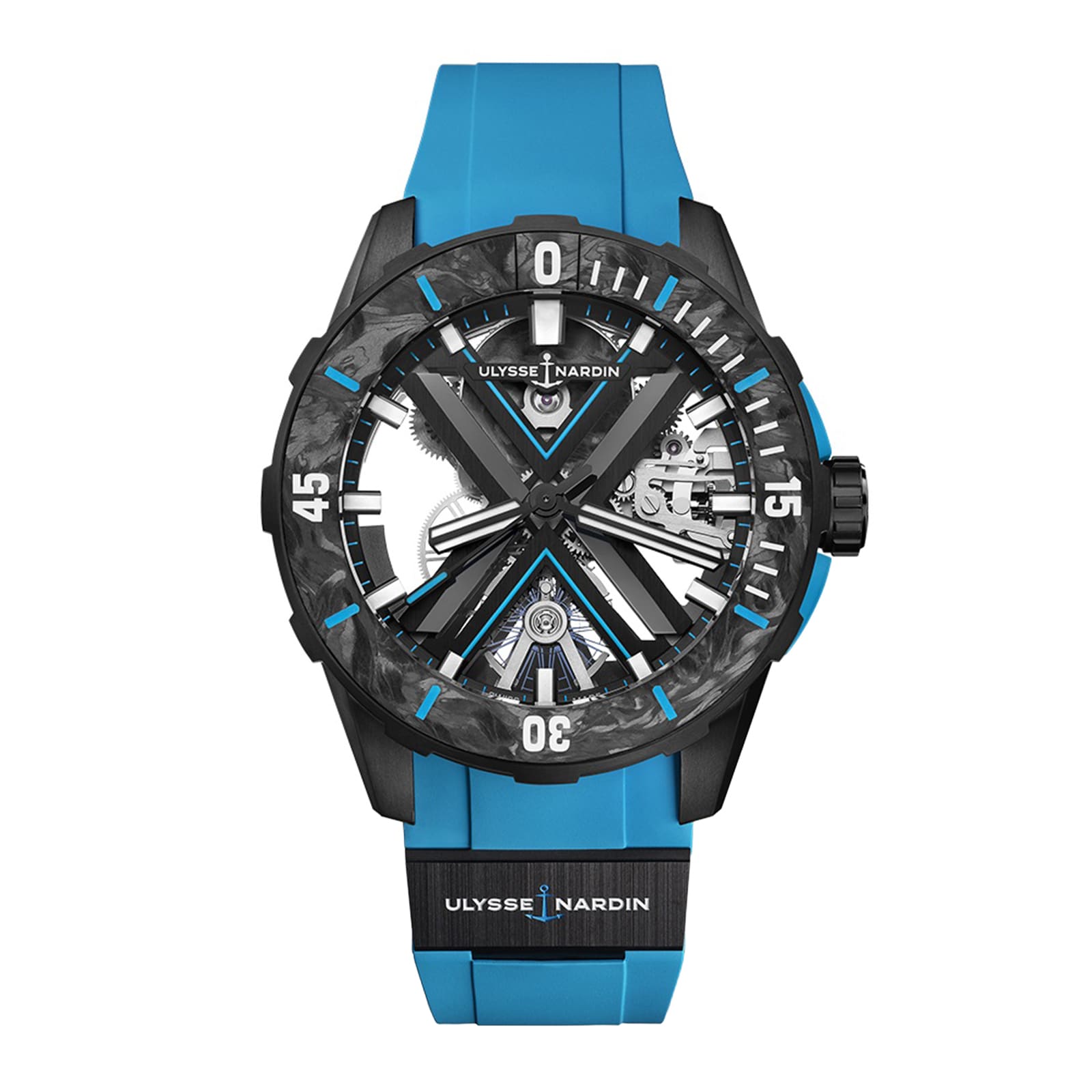 Ulysse Nardin Diver X Skeleton 44mm Black DLC Titanium Case Ulysse Nardin Diver X Skeleton 44mm Black DLC Titanium Case