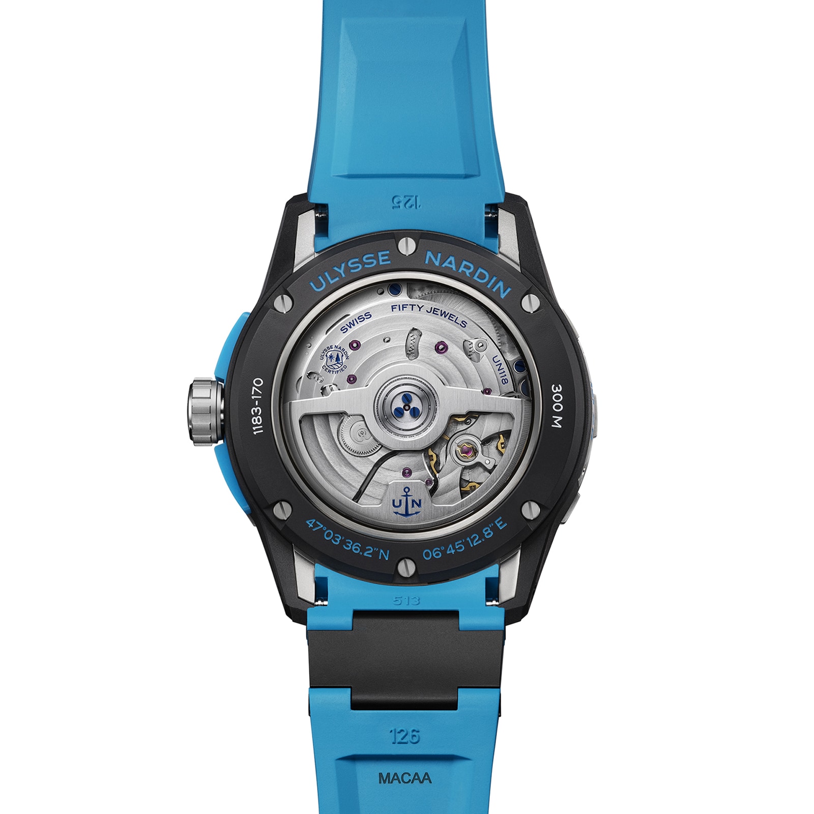 Ulysse Nardin Diver 44mm Net 95% Recycled Steel Ulysse Nardin Diver 44mm Net 95% Recycled Steel