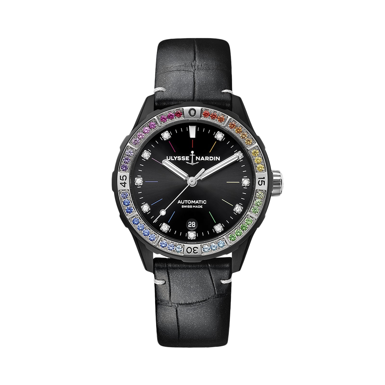 Ulysse Nardin Diver Rainbow 39mm Limited Edition Ladies Watch