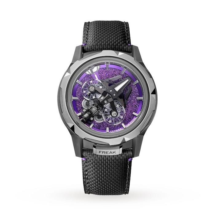 Ulysse Nardin Freak S Crystallium Limited Edition Centenary 45mm Mens Watch The Watches Of Switzerland Group Exclusive