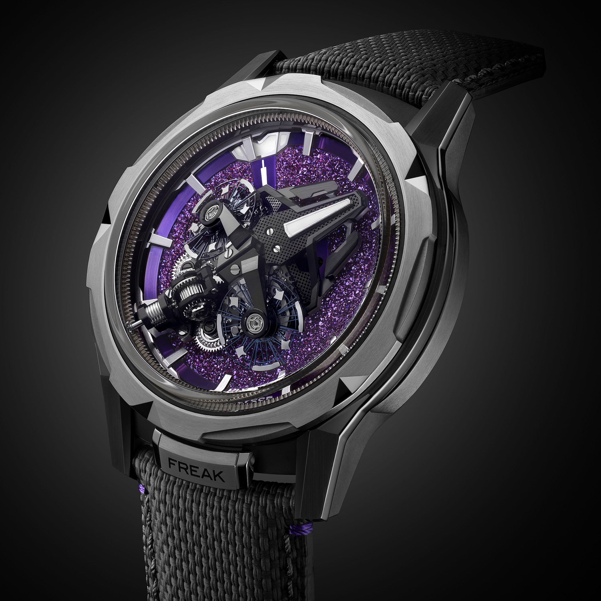 Ulysse Nardin Freak S Crystallium Limited Edition Centenary 45mm Mens Watch The Watches Of Switzerland Group Exclusive Ulysse Nardin Freak S Crystallium Limited Edition Centenary 45mm Mens Watch The Watches Of Switzerland Group Exclusive