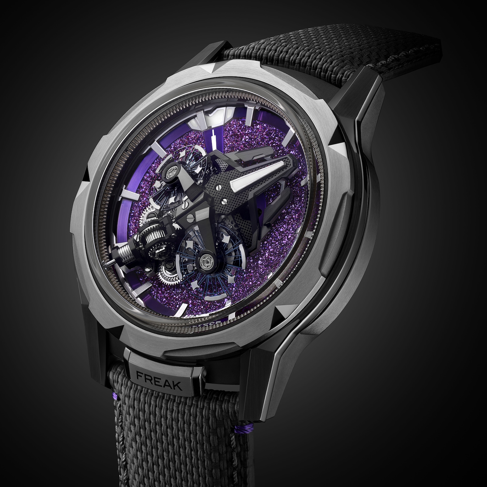 Ulysse Nardin Freak S Crystallium Limited Edition Centenary 45mm Mens Watch The Watches Of Switzerland Group Exclusive